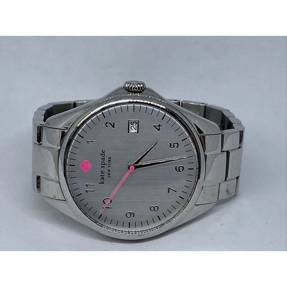 Kate Spade New York 0029 Women's Stainless Steel Silver Analog Dial Watch XX589 - Picture 7 of 12